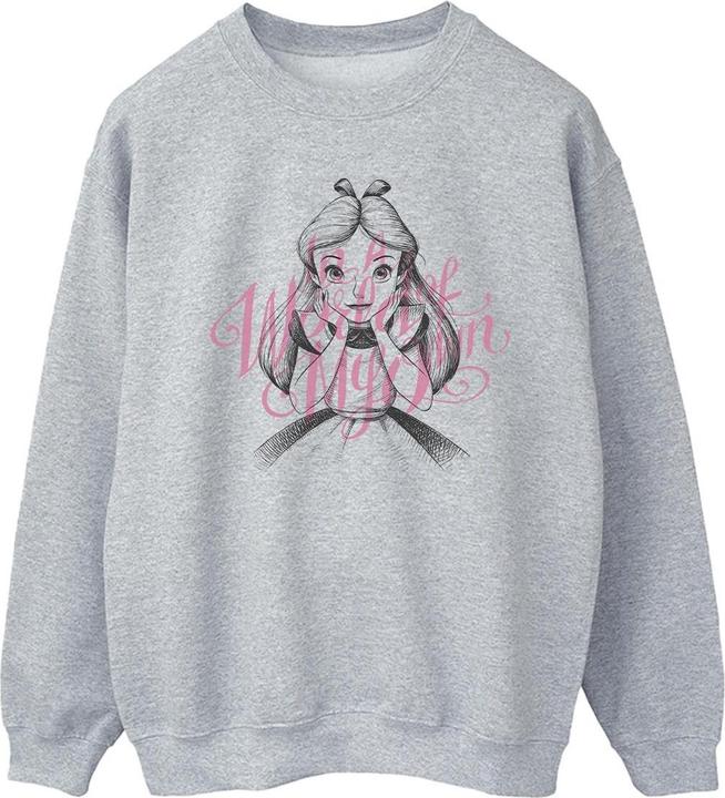Disney Alice In Wonderland In A World Of My Own Sweatshirt