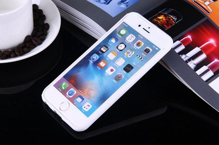 Actual product image König Design Apple iPhone 6s Plus Mobile Case Mandala Case Cover Motif Circle White New (Apple iPhone 6 Plus)