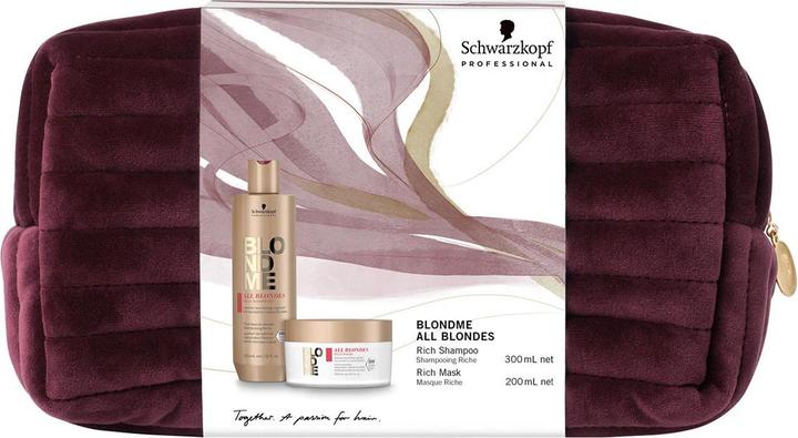 Produktbild Schwarzkopf Professional BlondMe All Blondes Rich Geschenkset (Haarpflege set)