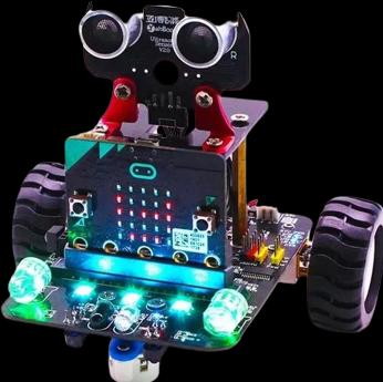 Immagine prodotto micro:bit Robot auto programmabile a infrarossi e Bluetooth( non incluso)