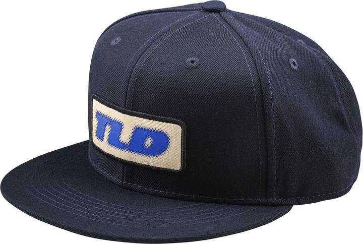 Troy Lee Designs Flat Bill Snapback Cap, Fade out, navy, one size (One Size)