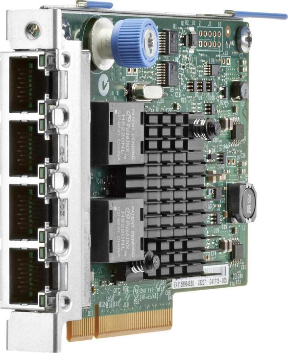 HPE 366FLR - Network adapter - PCIe 2.1 x4 - Gigabit Ethernet x 4 (Ethernet)