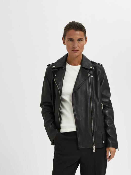 Produktbild Selected Femme Slfmadison Leather Jacket B Noos (44)