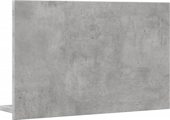 Immagine prodotto VidaXL Badspiegel Wandspiegel Badezimmerspiegel Spiegel mit Ablage Betongrau (60 x 37 cm)