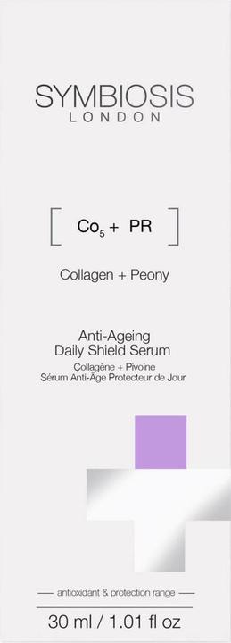 Image du produit Symbiosis Collagène + pivoine) Sérum anti-âge de jour (30 ml)
