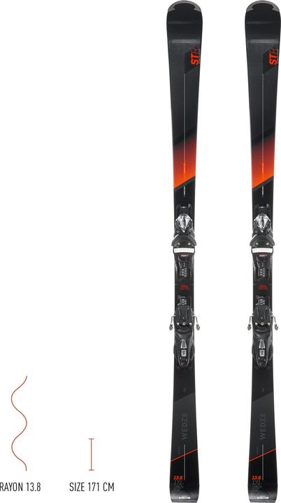 Immagine prodotto Wedze BOOST 900 (171 cm, Con attacco)