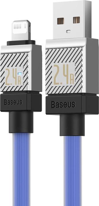 Produktbild Baseus Fast Charging cable USB-A to Lightning CoolPlay Series 2m, 2.4A (blue) (2 m, USB 3.0)