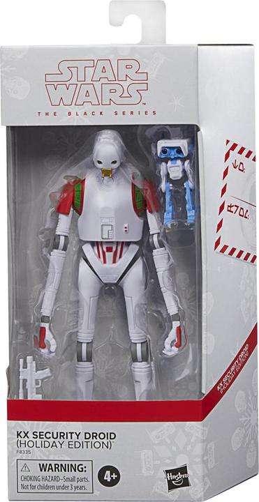 Image du produit Hasbro Star Wars Black Series figurine KX Security Droid (Holiday Edition) 15 cm