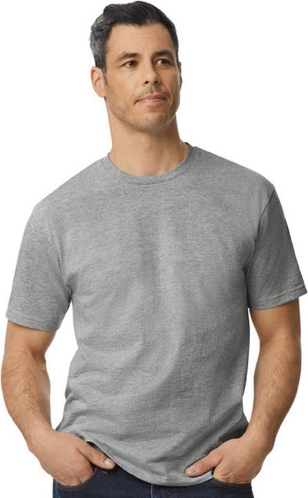 Image du produit Gildan T-Shirt unisexe pour adultes, style doux, poids moyen (S)