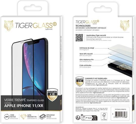 Image du produit Tiger Film de verre recyclé (1 pièce(s), Apple iPhone 11)