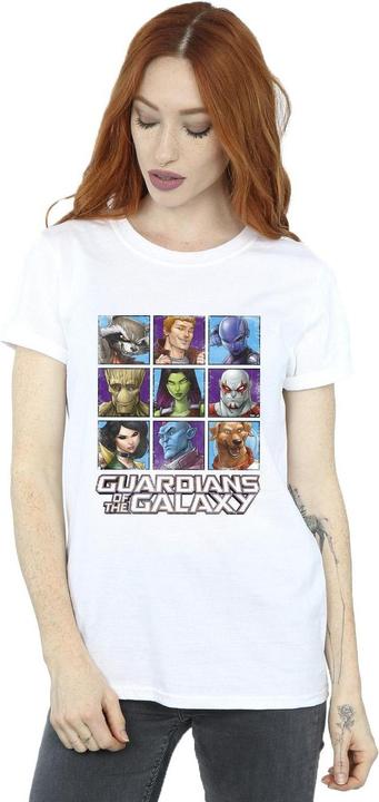 Image du produit Guardians of the Galaxy - T-shirt CHARACTER SQUARES - Femme (XXL)