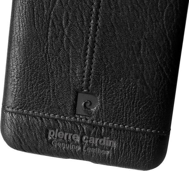Actual product image Pierre Cardin Plastic cover with genuine leather cover (G6)