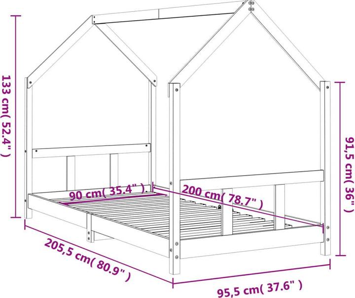 Actual product image VidaXL Samira (90 x 200 cm)