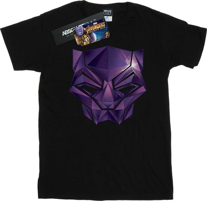 Produktbild Avengers Infinity War Black Panther Geometric TShirt Jungen (140, 146)
