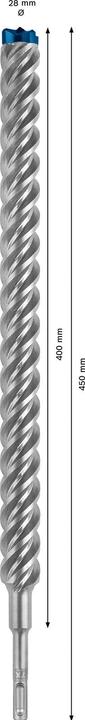 Productafbeelding Bosch Professional Zubehör Expert SDS plus-7X hamerboor, 28 x 400 x 450 mm (28,0 millimeter)