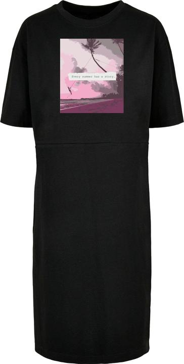 Merchcode Ladies Summer - Every summer has a story Oversized Slit Dress - 117797
