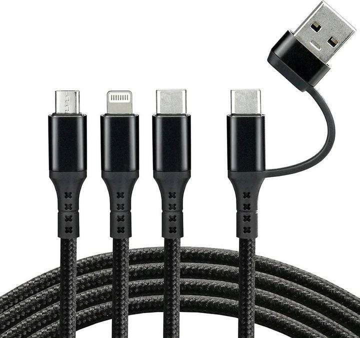 Everactive Câble de chargement 5 en 1 (1.20 m, USB 2.0)