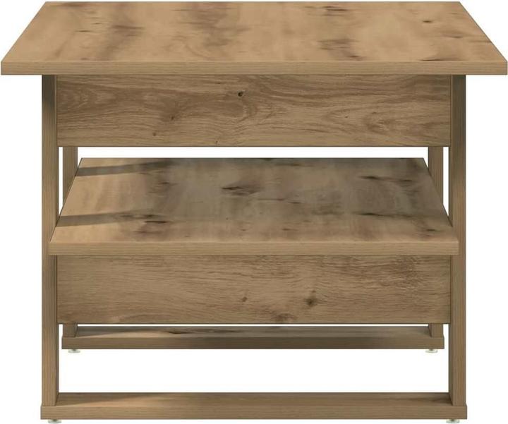 Actual product image VidaXL Coffee table Artisan oak 102x55x42 cm wood-based material (102 x 55 x 42 cm)
