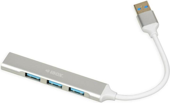 iBox HUB USB 1x USB 3.0 + 3x USB 2.0 (USB-A, 4 Porti)