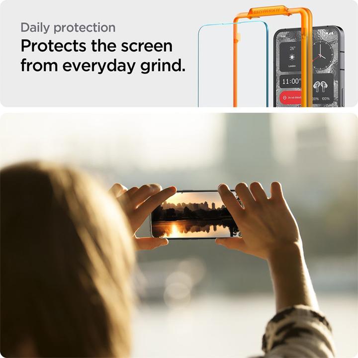 Produktbild Spigen ALM Glas.Tr Nothing Phone 2 2szt. szkło hartowane AGL06981 (2 Stück, Nothing Phone (2))