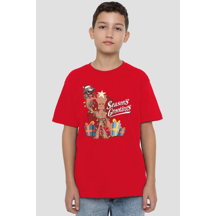 Image du produit Guardians of the Galaxy - T-shirt SEASONS GROOTINGS - Enfant (140)