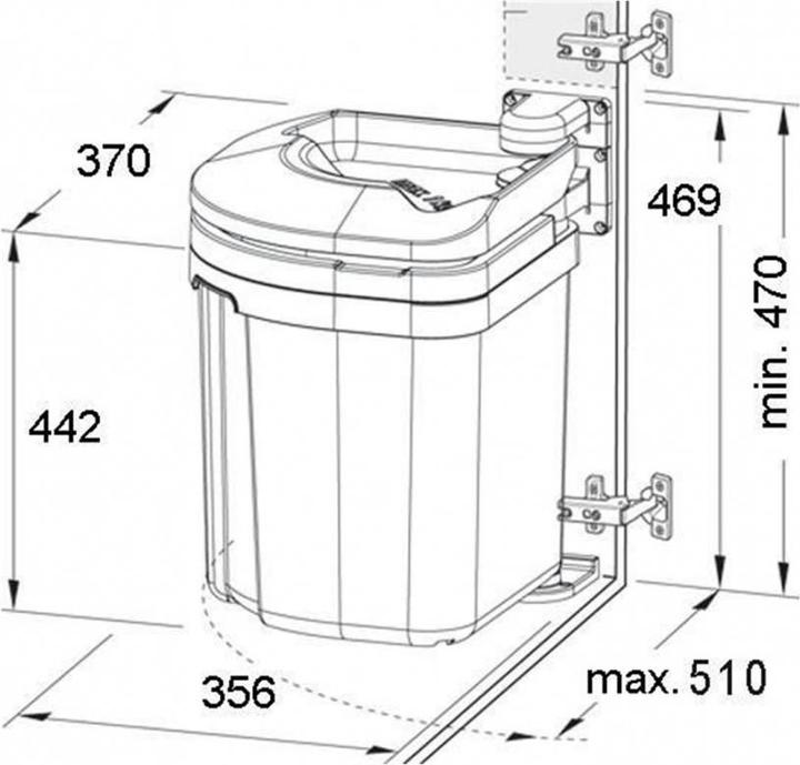 Actual product image Müllex Flexx Bio (35 l)