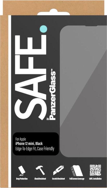 Image du produit Safe. Protection d'écran Case Friendly (1 pièce(s), Apple iPhone 12 mini)