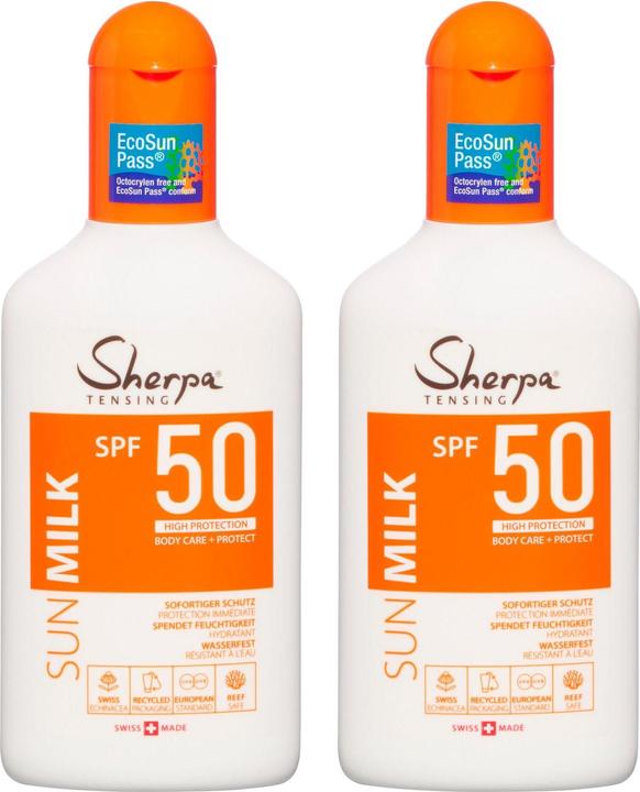 Produktbild Sherpa Tensing Sonnenmilch (Sonnenmilch, SPF 50, 175 ml, 218 g)