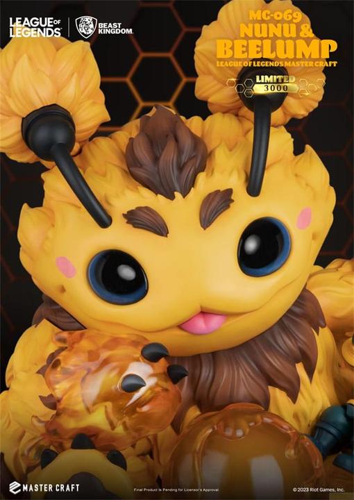 Image du produit Beast Kingdom LEAGUE OF LEGENDS - Nunu & Beelump - Statuette Master Craft 35cm