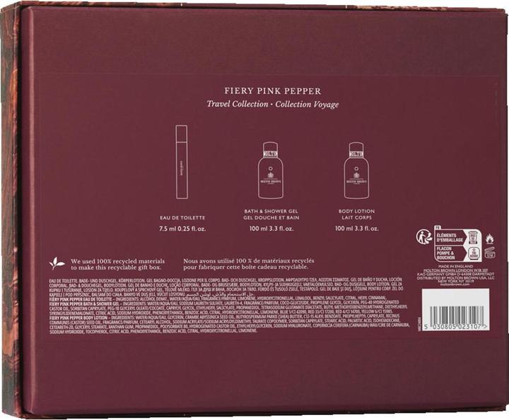 Actual product image Molton Brown Fiery Pink Pepper Travel (Body care set)