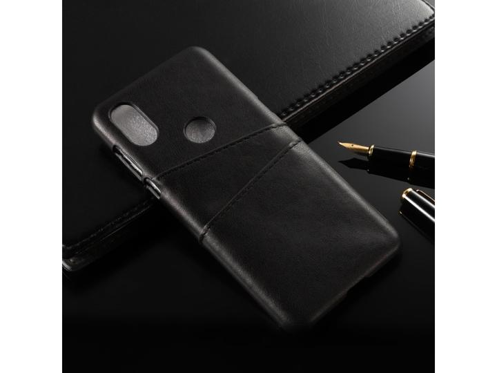 Produktbild Screenguard Xiaomi Mi Mix 3 CardCaddy Leder Backcase mit Kartenfächern (Xiaomi Mi Mix 3)