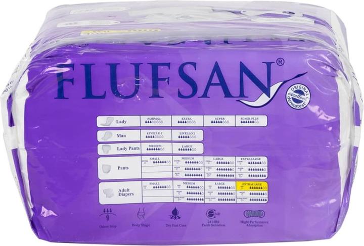 Actual product image VidaXL Flufsan disposable nappies for adults 15 pcs. (15 x, XL)