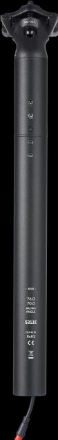 Produktbild Light Skin E-Bike LED Sattelst?tze, Schwarz (27,2mm) (27.20 mm)