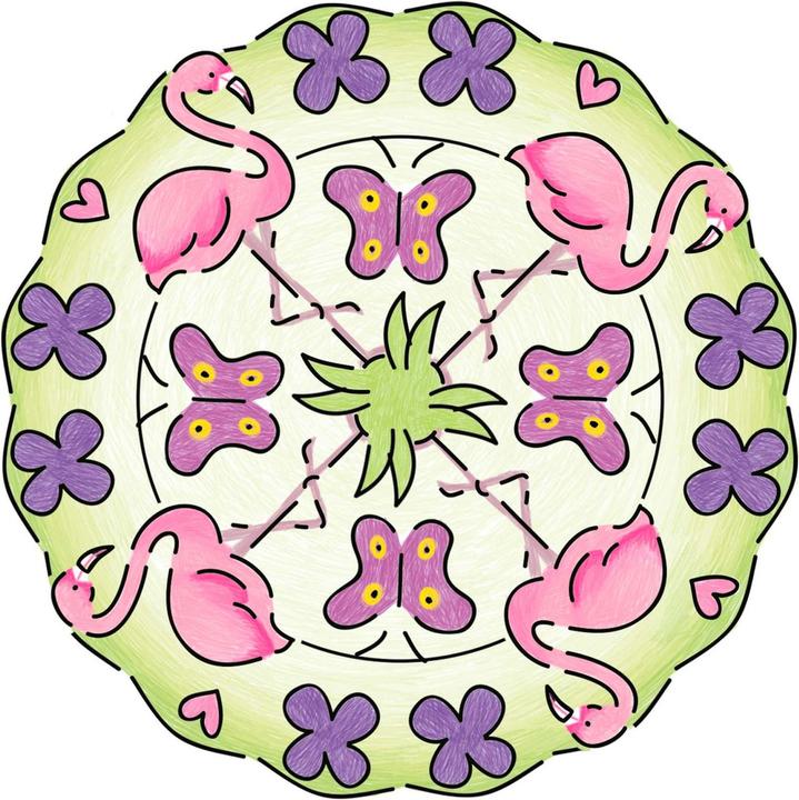 Image du produit Ravensburger Mini créateur de mandala - Flamants roses