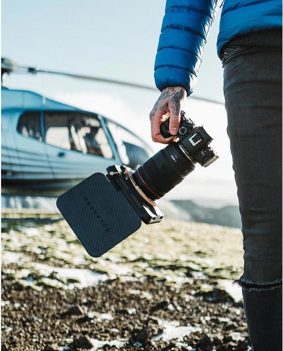 Produktbild PolarPro Recon Directors Kit VND Matte Box – McKinnon Edition (82 mm, ND- / Graufilter)