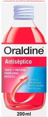 Actual product image Johnson & Johnson Oraldine Mouth Antiseptic 200ml (200 ml, Mouthwash)