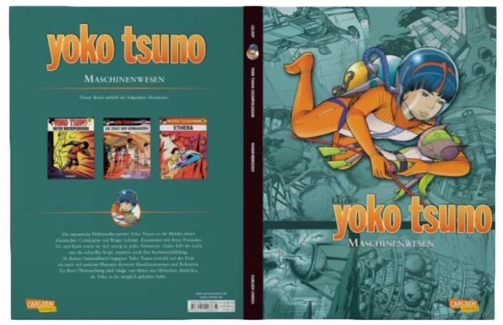 Actual product image Yoko Tsuno Sammelband 6. Maschinenwesen (German, Roger Leloup, 2010)