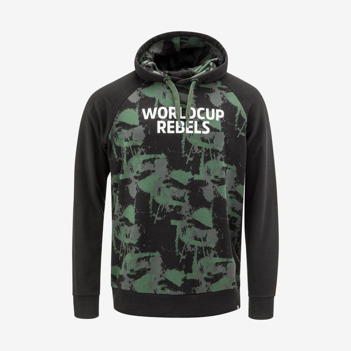 Actual product image Head Race Hoodie Men Black/Green (M/L)