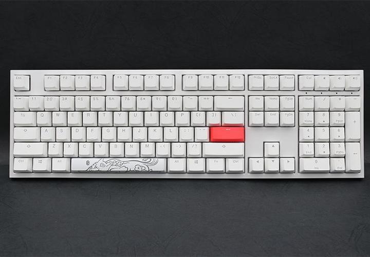 Actual product image Ducky One 2 White Edition (DE, Cable)