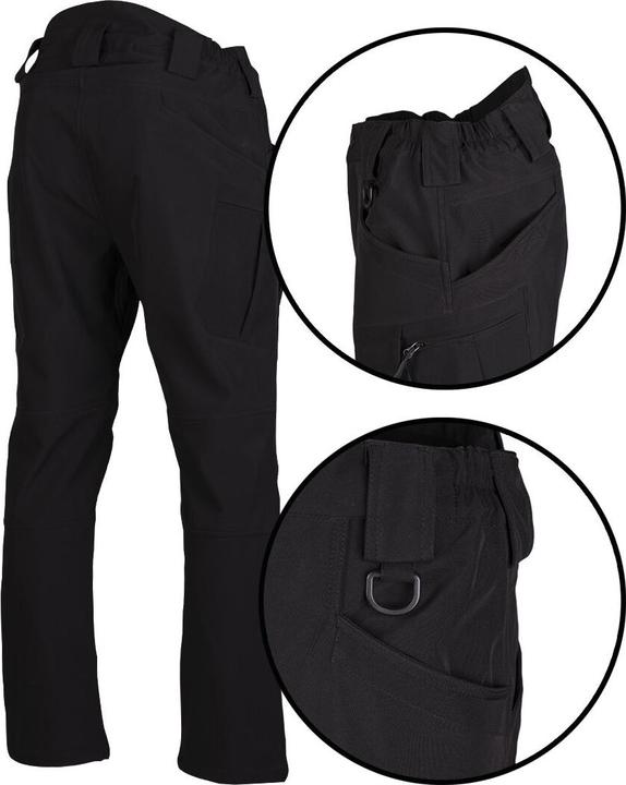 Produktbild Mil-tec Softshell Hose 'Assault' Schwarz M (M)
