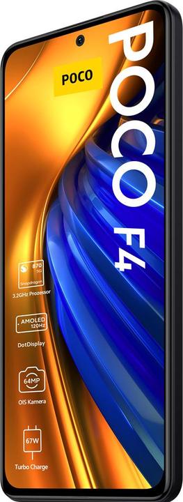Productafbeelding Xiaomi Poco F4 (128 GB, Nacht Zwart, 6.67", Dubbele SIM, 64 Mpx, 5G)