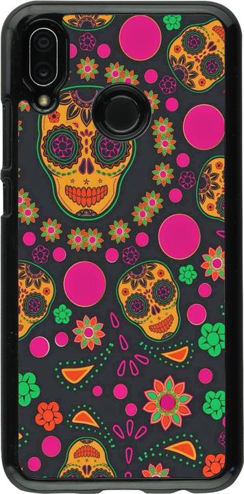 Produktbild PhoneLook Hülle Halloween 22 colorful mexican skulls (Huawei P20 Lite)