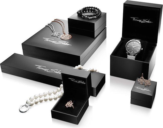 Image du produit Thomas Sabo Boucles d'oreilles Pierre noire (Argent 925)