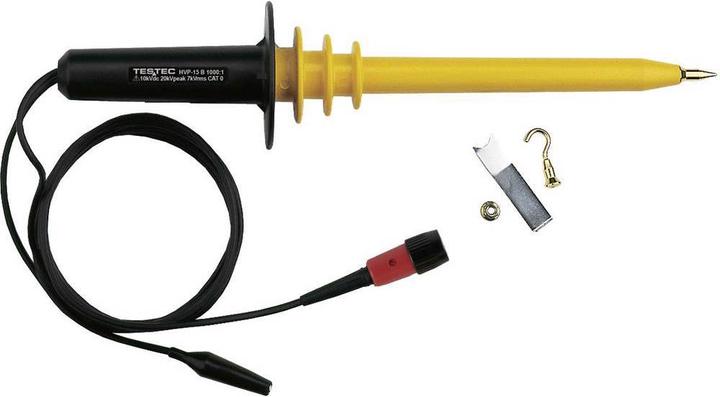 Produktbild Testec Tastkopf TT HVP 15 B Hochspannungstastkopf für Osziloskope (Messgerätkoffer)