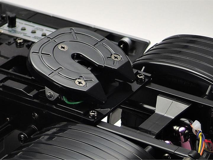 Actual product image Tamiya Scania R470 Electric Brushed Truck 1:14 Kit Silver (Kit)