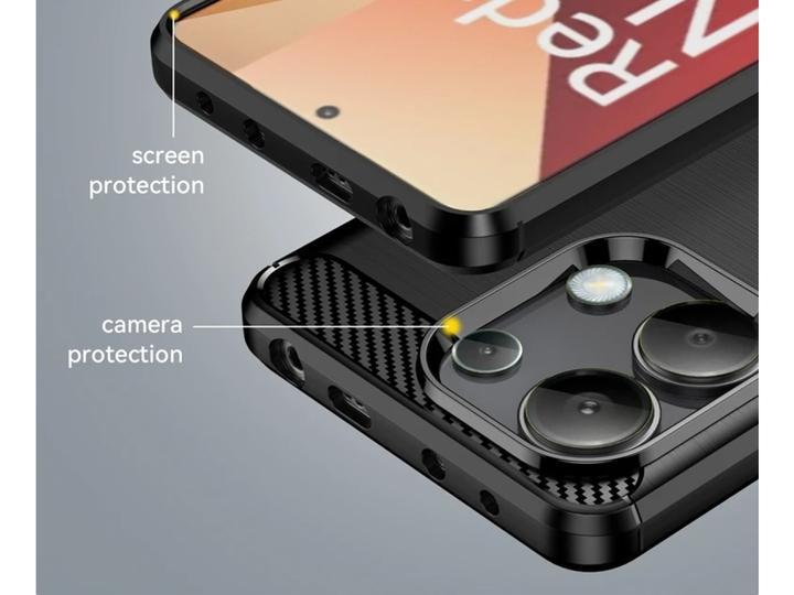 Image du produit Screenguard Étui en carbone brossé (Xiaomi Redmi Note 13 Pro 4G)
