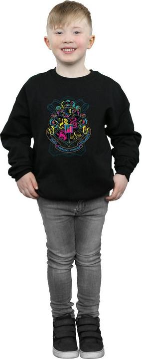 Immagine prodotto Neon Hogwarts Crest Felpa Ragazzi (116)