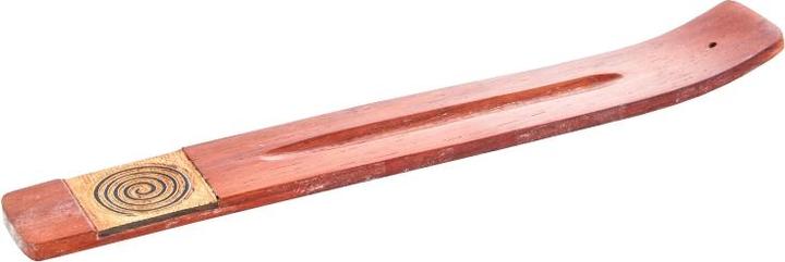 Immagine prodotto Porta bastoncini d'incenso in legno rosso con spirale