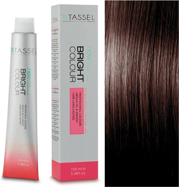 Actual product image Caso Eurostil Bright Colour Hair Color Nº735 Medium Golden Mahogany (7.35 Rubio Medio Dorado Caoba)