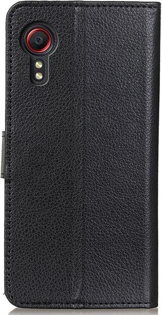Actual product image MU Classic Litchi Leather Bookcover Series (Samsung Galaxy Xcover 7)